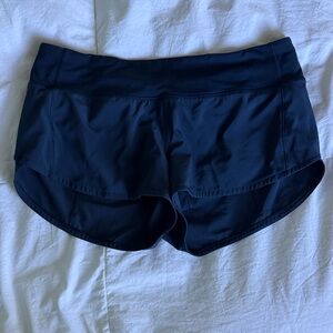 Lululemon Women's Navy Blue Speed Up Shorts